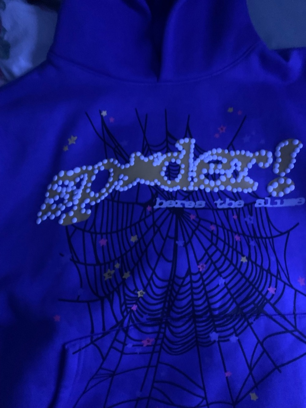 Blue Spider Hoodie